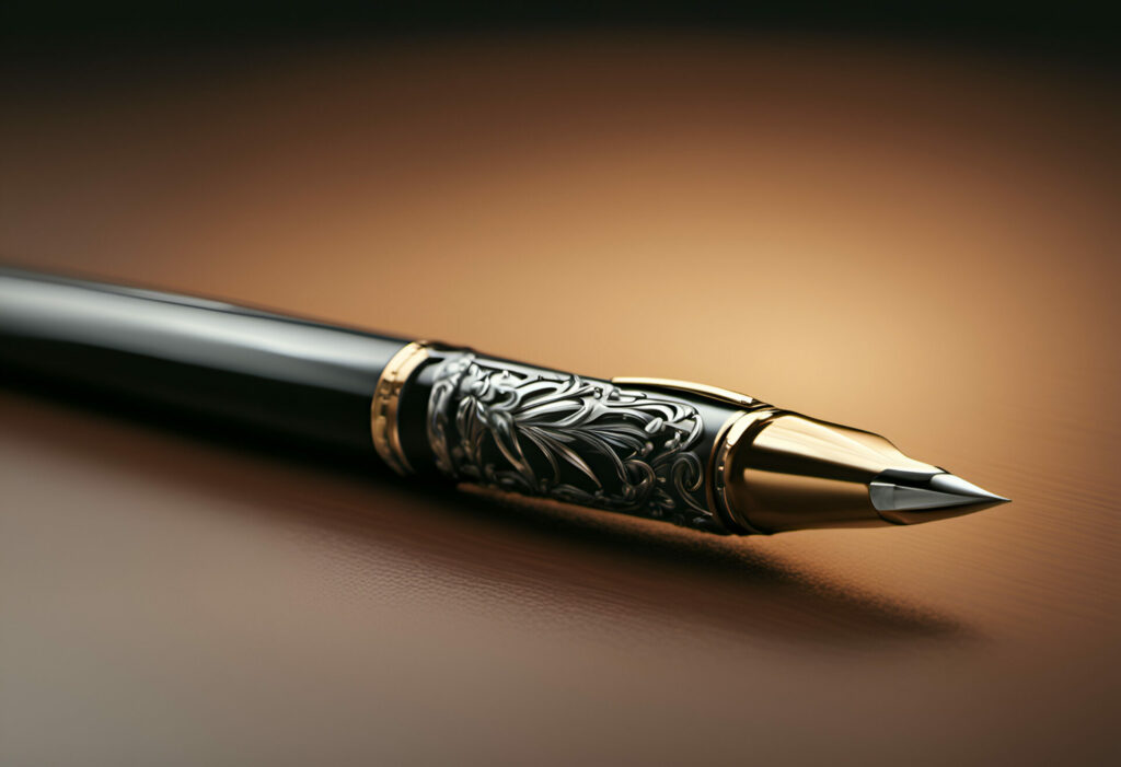A pen that is mightier than the sword